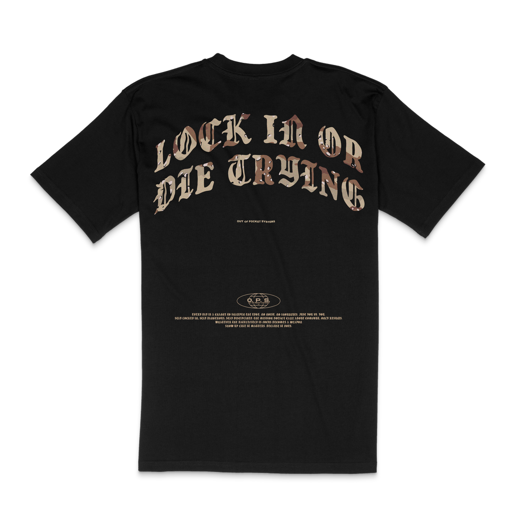 LIODT CHOCOLATE CAMO TEE