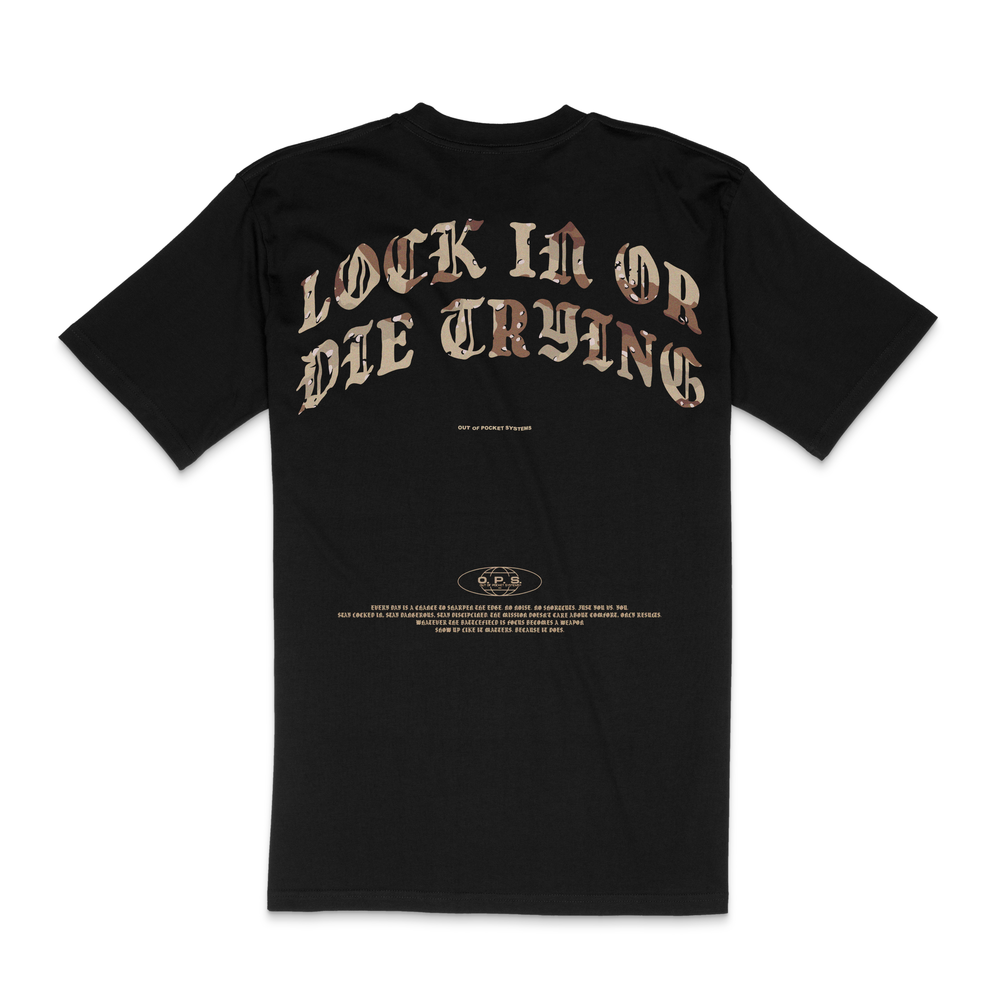 LIODT CHOCOLATE CAMO TEE