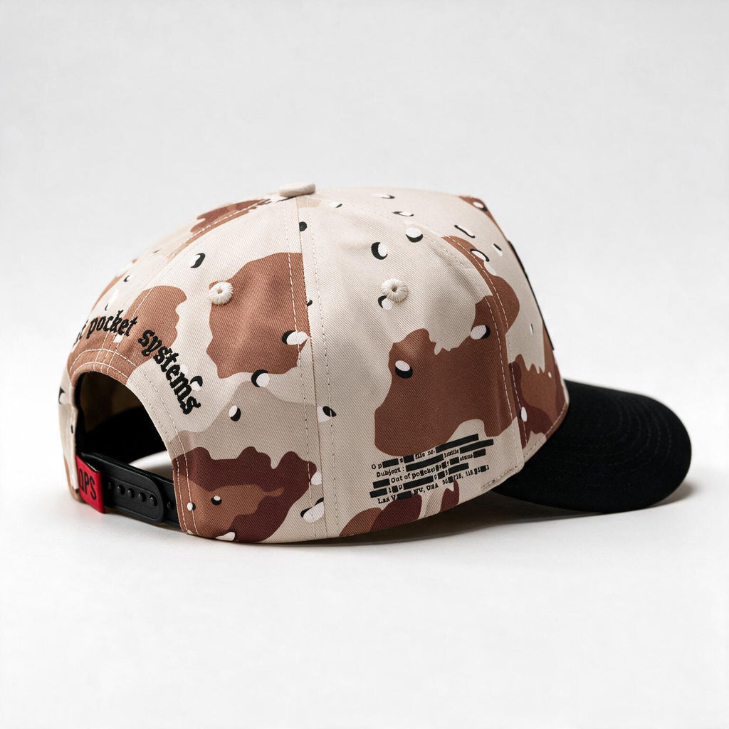 OPS Chocolate Chip Camo Snapback