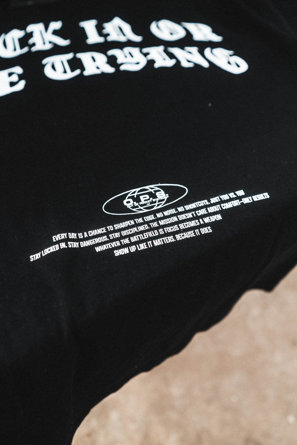 Lock In Oversize box t-shirt
