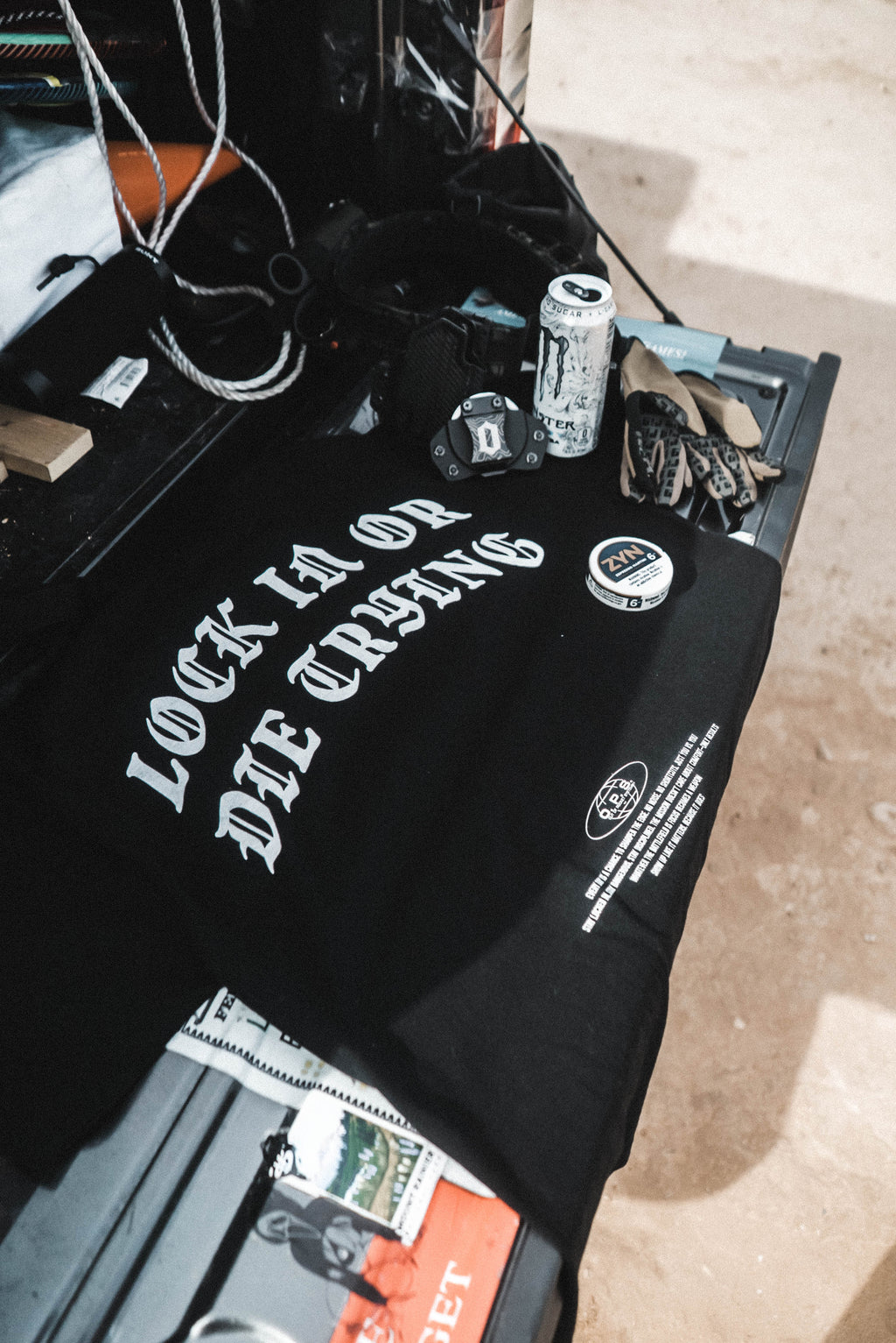 Lock In Oversize box t-shirt
