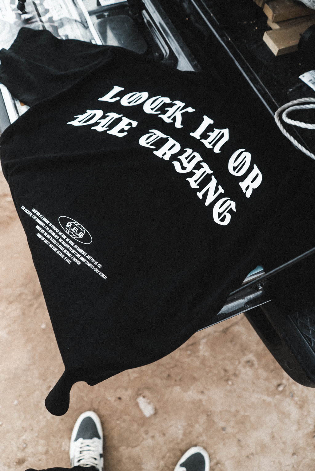 Lock In Oversize box t-shirt